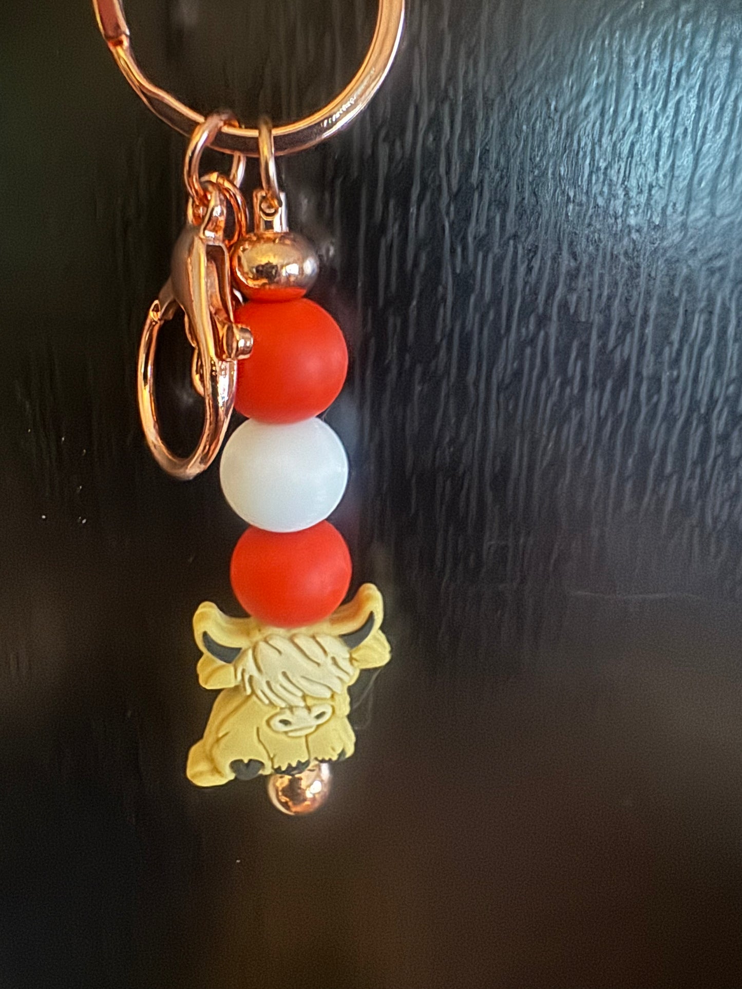 Miscellaneous; Keychain Highland Cow 3