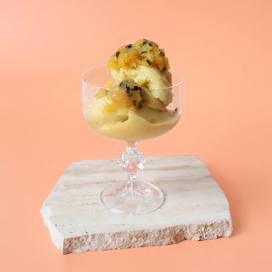 Danube Medium Jar; Mango Passionfruit Sorbet